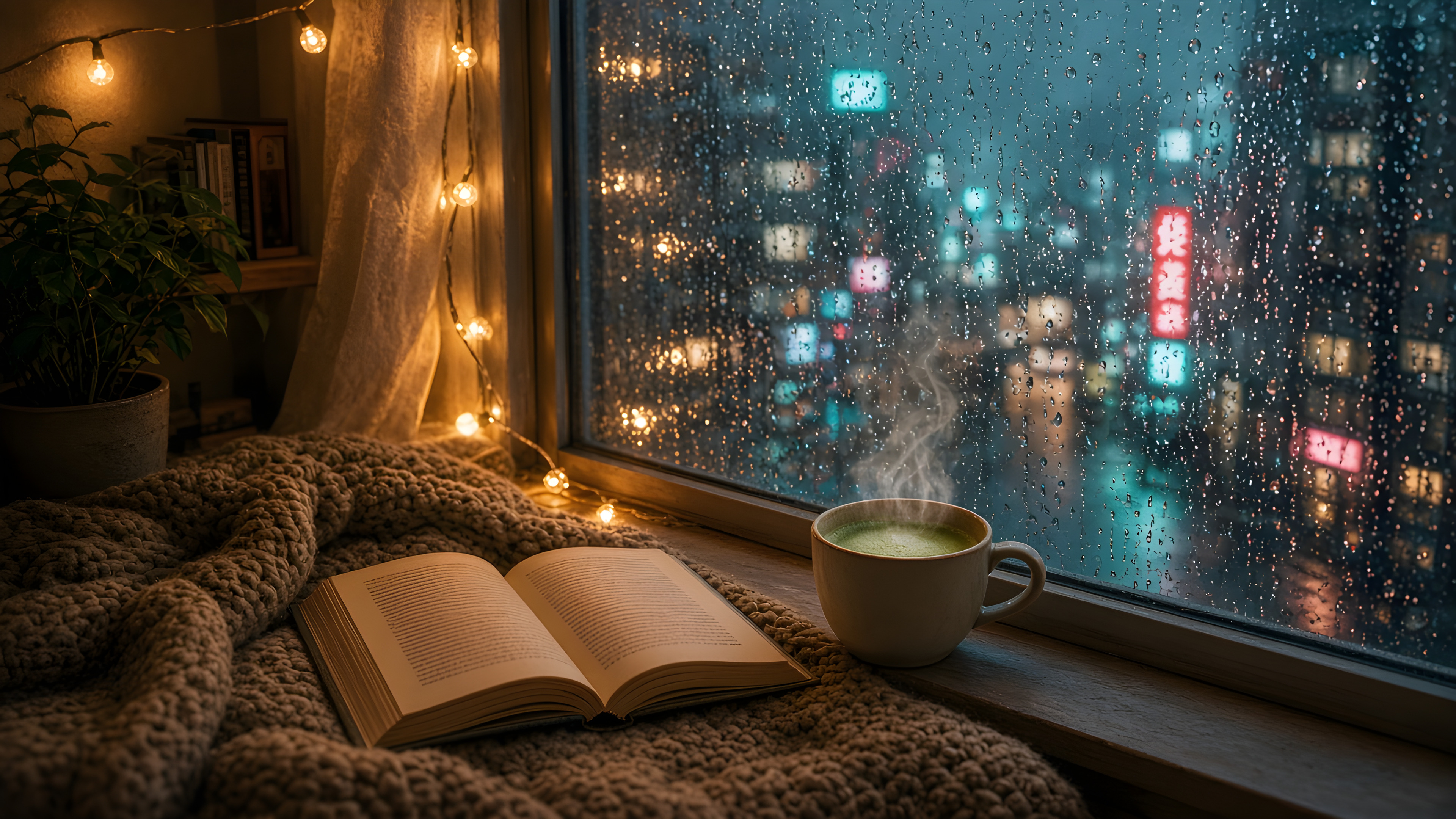 Rainy Night in Tokyo — AI image made with this prompt